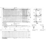 Фото товара - Решетка чугунная (2.800-2)